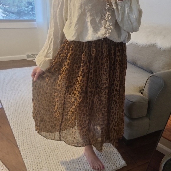EUC Free People Skirt 🐆 - Picture 10 of 12